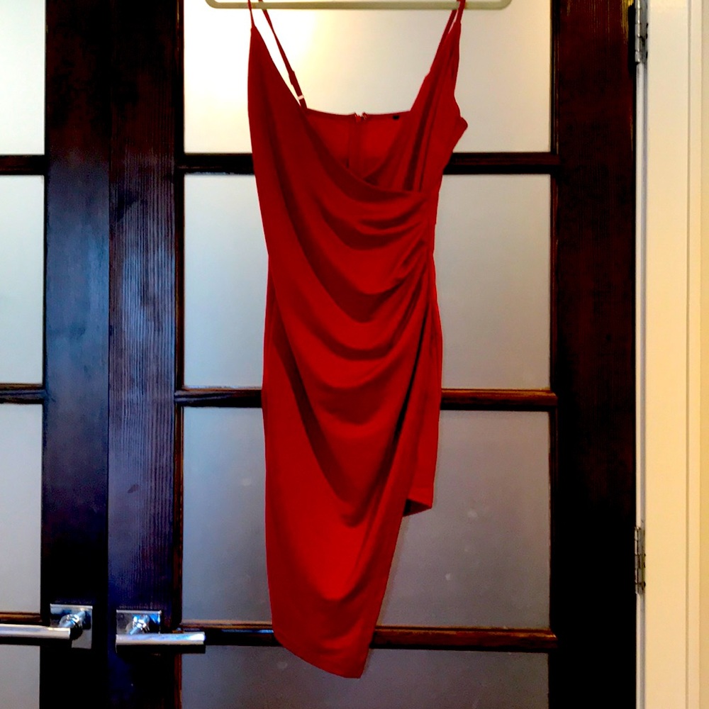 Red Sexy Cocktail Dress